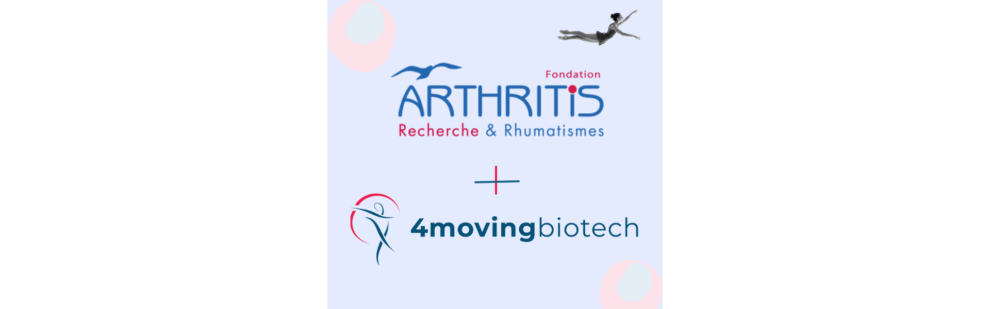 4Moving Biotech annonce l’entrée au capital de la Fondation Arthritis pour soutenir le développement clinique de son candidat médicament contre l’arthrose